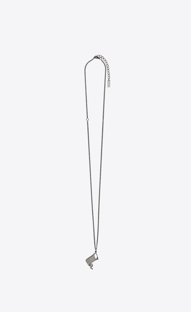 SL flag charm pendant in metal